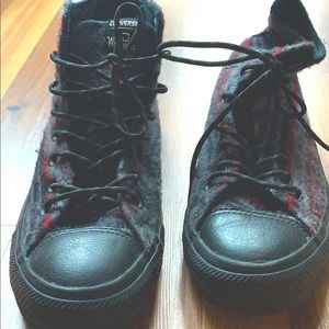 Like NEW Converse || Woolrich Collaboration